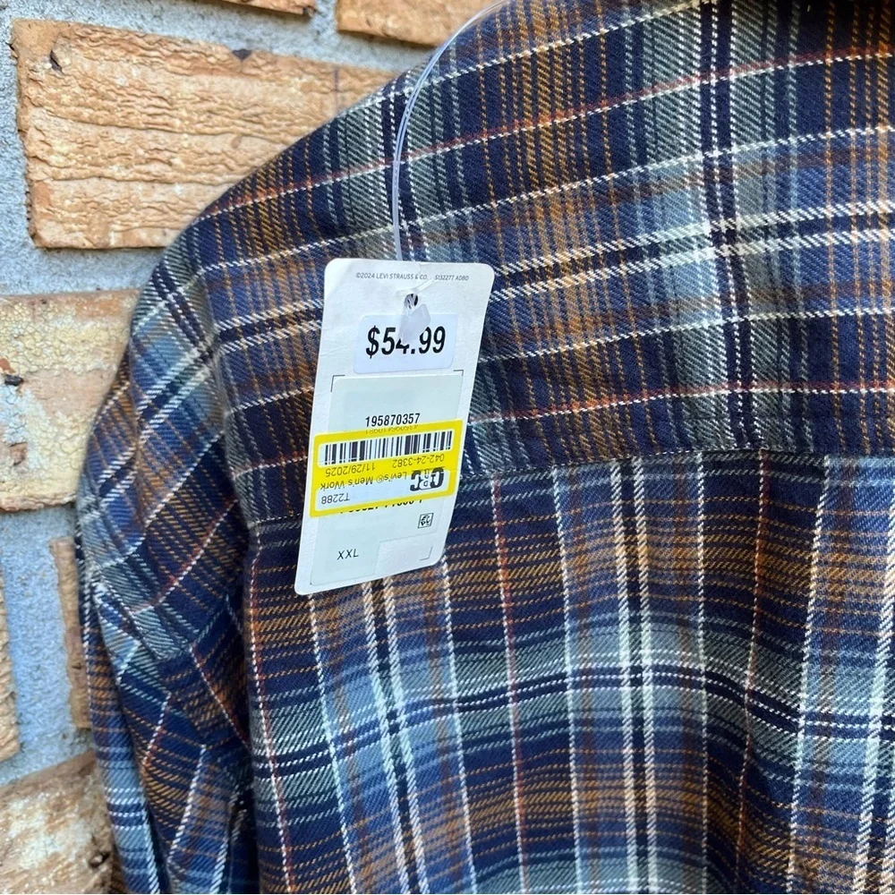 Levi's Multicolor Flannel Button-Down Shirt